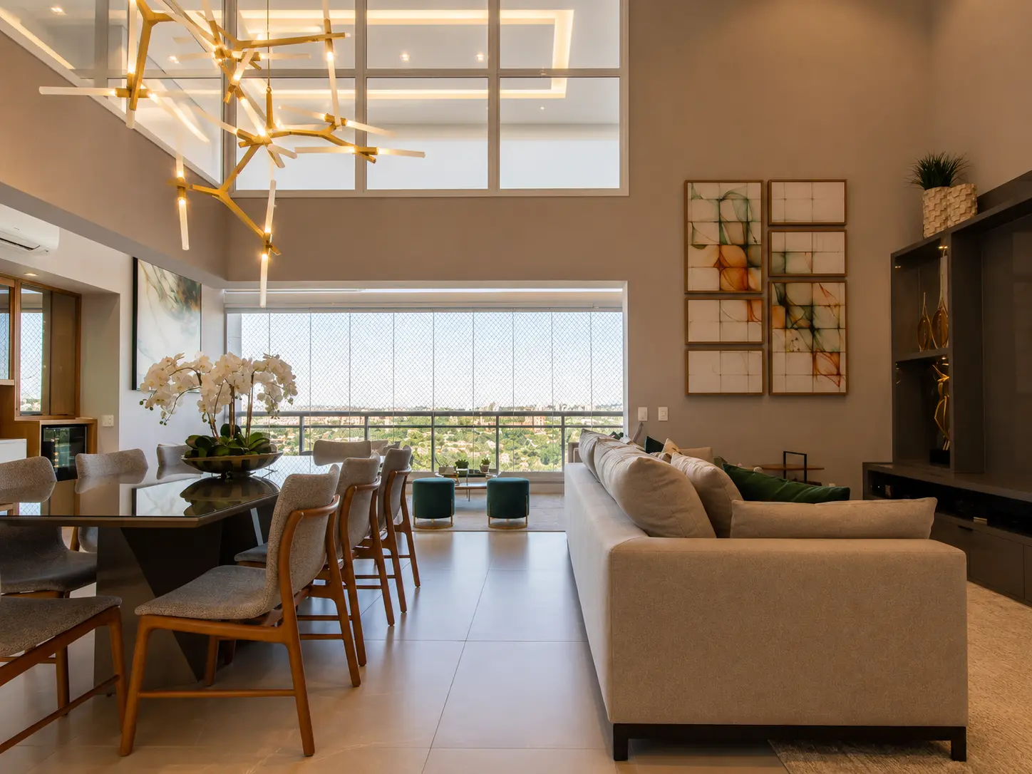 Apartamento 4 suítes no Art House Double Sky — Taquaral
